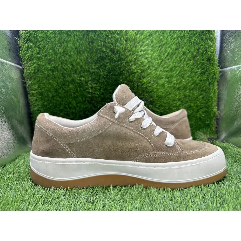 Cross Colour Athletic Sneaker Shoes Mens 13 Brown Suede Skateboarding Streetwear